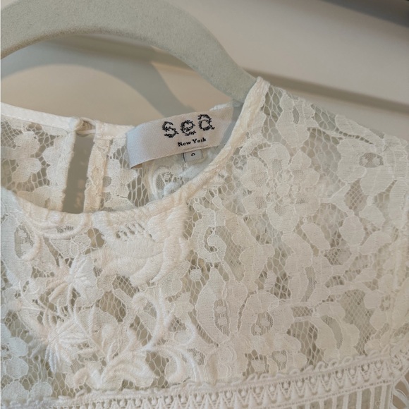 Sea New York Ivory Lace Top - Picture 2 of 3